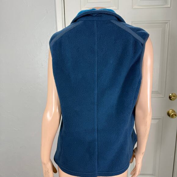 Vintage Patagonia Synchilla Women's Jacket Vest Large Fleece Full zip Coat S3-16 - Picture 3 of 6